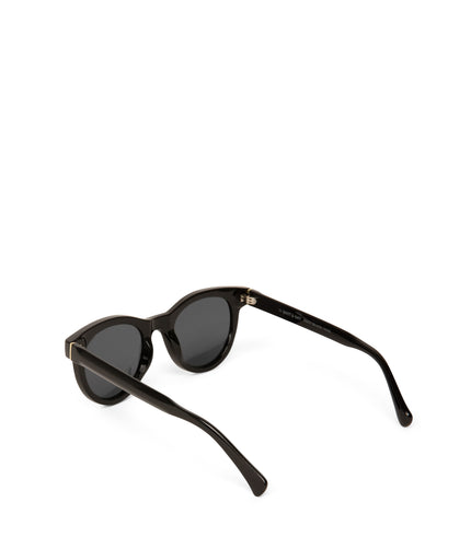 JAZI-2 Recycled Round Sunglasses | Color: Black, Grey - variant::black