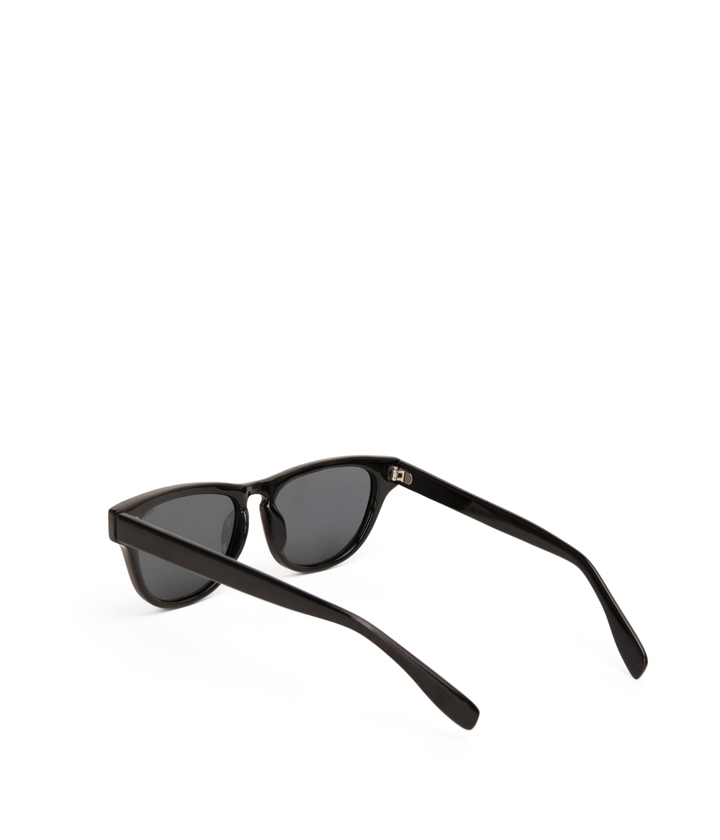 MAXI Black Wayfarer Sunglasses | Color: Black - variant::smoke