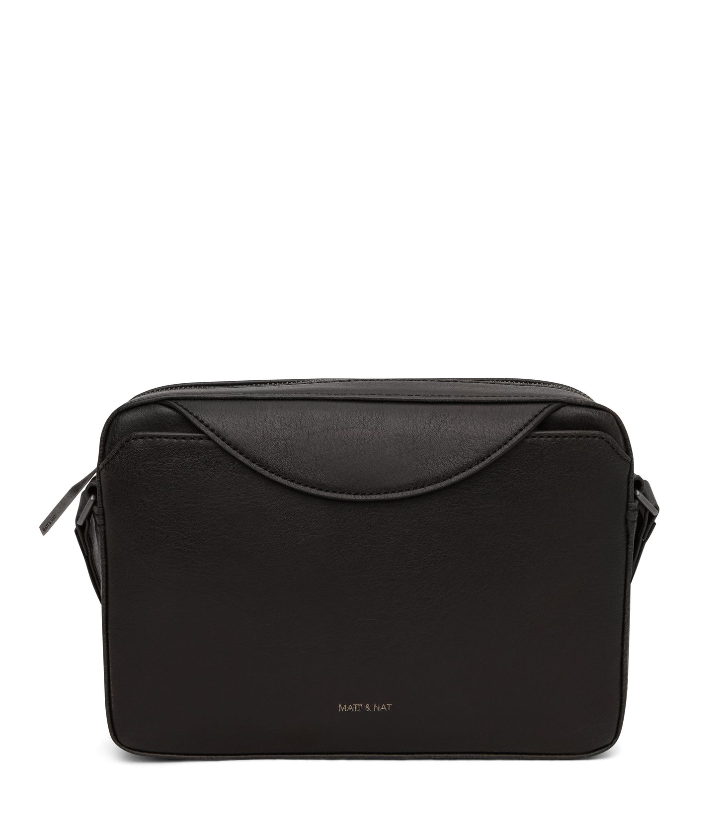 BRIDGE Vegan Crossbody Bag - Vintage | Color: Black - variant::black