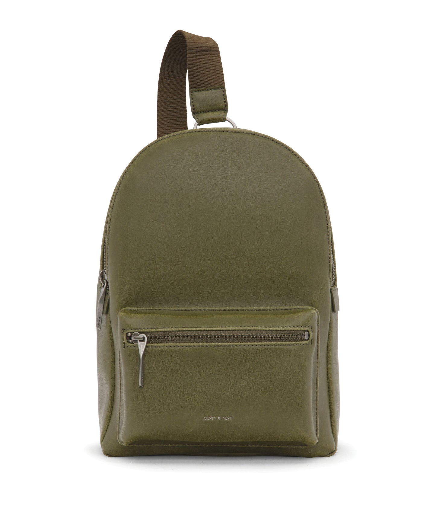 VOAS Vegan Sling Bag - Vintage | Color: Green - variant::olive