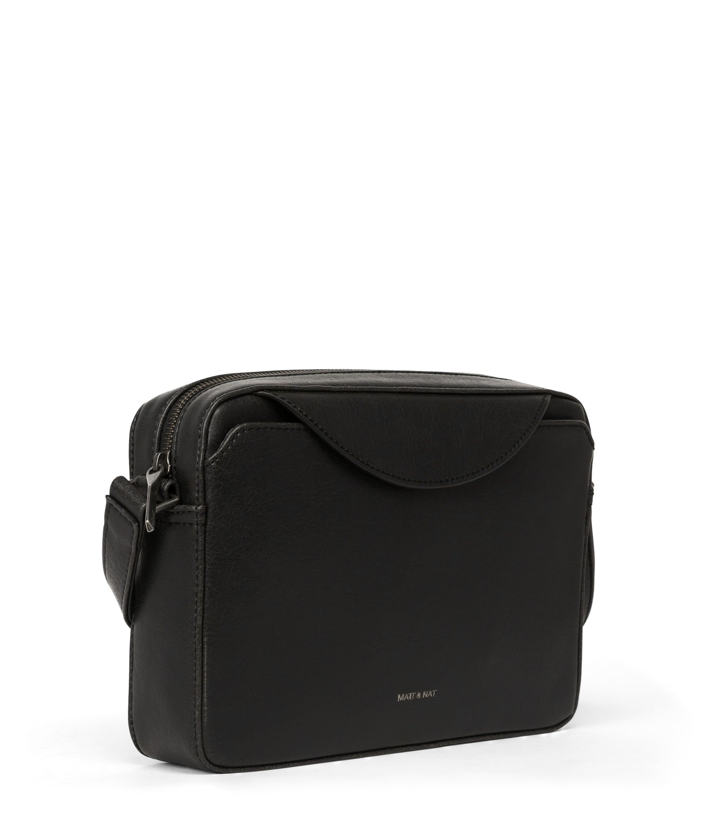 BRIDGE Vegan Crossbody Bag - Vintage | Color: Black - variant::black