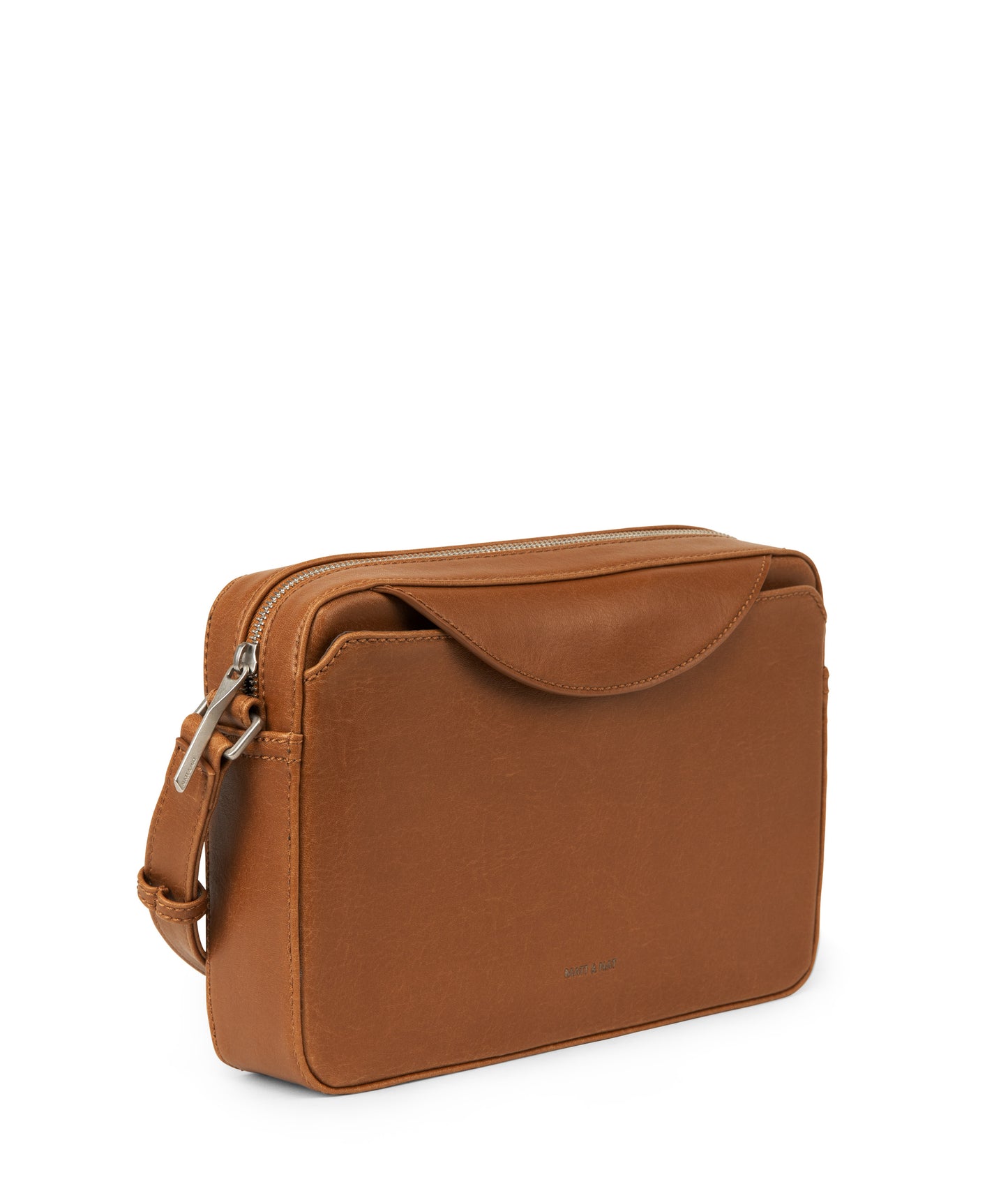 BRIDGE Vegan Crossbody Bag - Vintage | Color: Brown - variant::chili