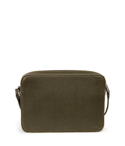 BRIDGE Vegan Crossbody Bag - Vintage | Color: Green - variant::olive
