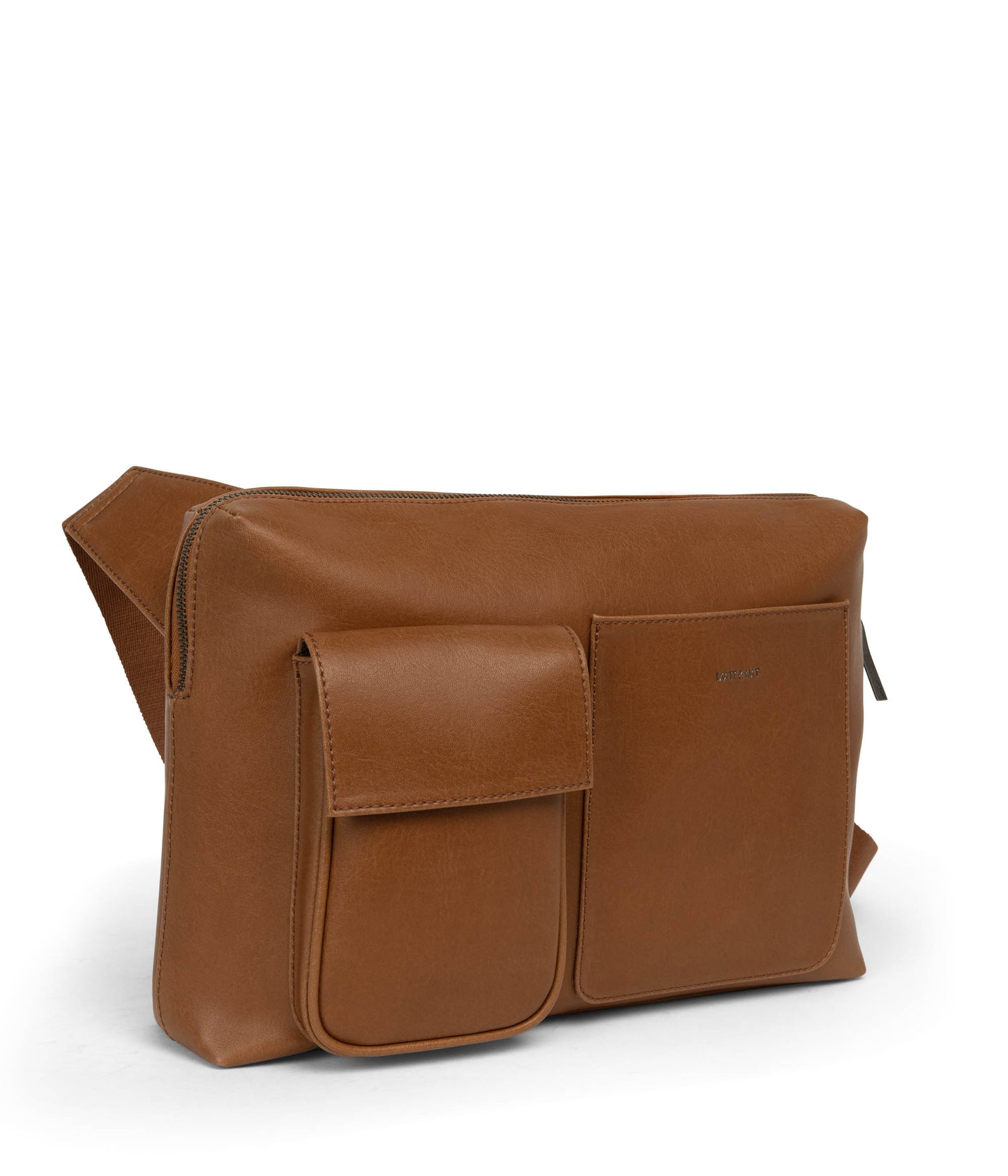 TREY Vegan Sling Bag - Vintage | Color: Brown - variant::chili