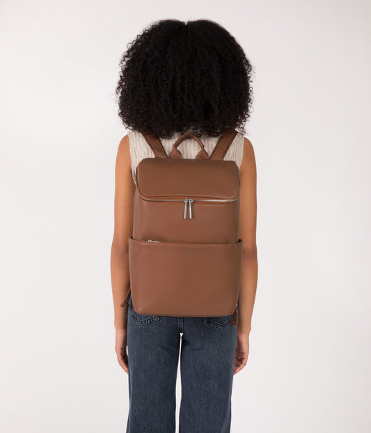 DEAN Vegan Backpack - Arbor | Color: Brown - variant::pecan