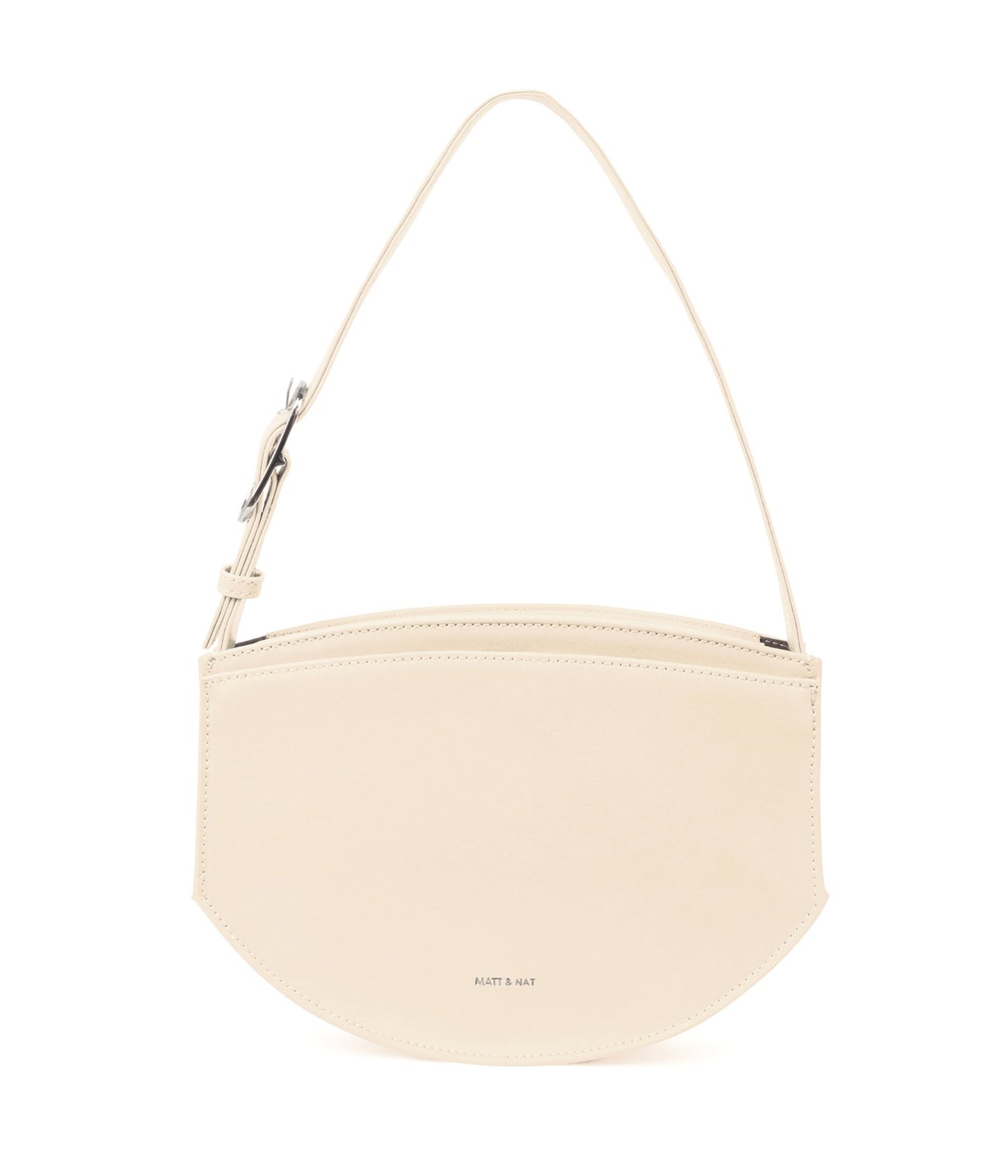 JENINE Vegan Shoulder Bag - Arbor | Color: White, Beige - variant::macadamia