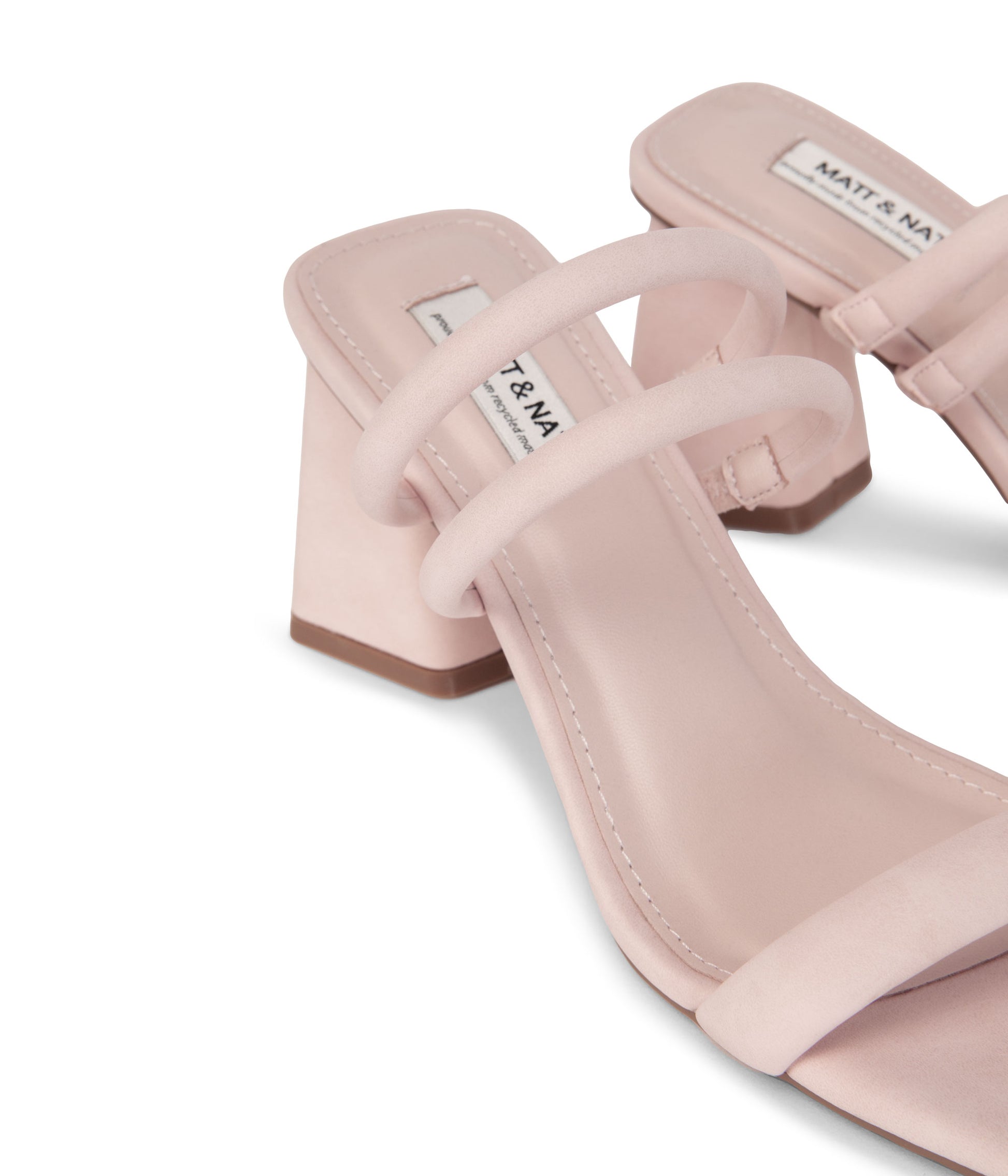 LINO Women's Vegan Heels | Color: Pink - variant::pink
