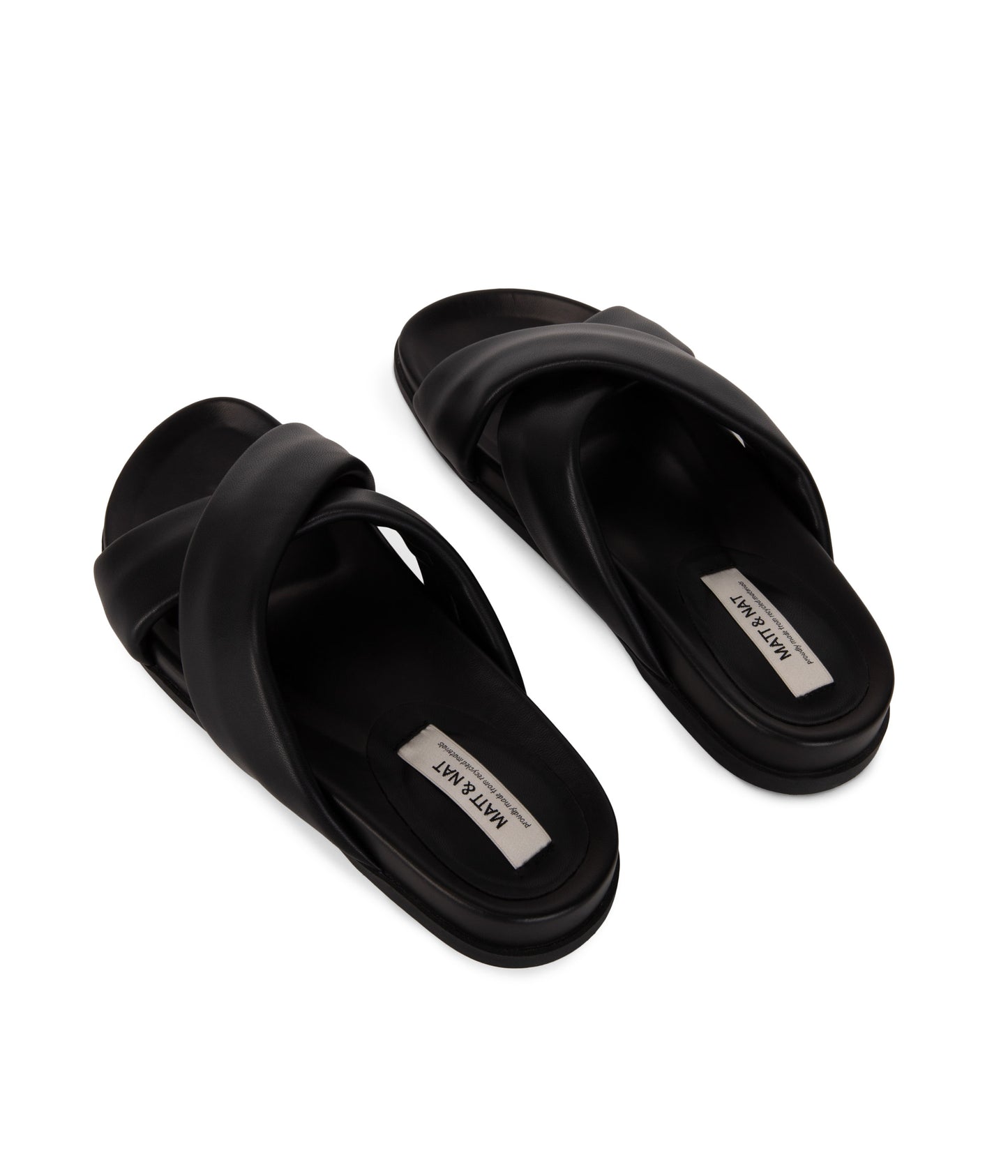 SANDRA Women’s Vegan Sandals | Color: Black - variant::black