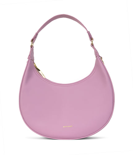 SERENA Vegan Hobo Bag - Sol | Color: Purple - variant::petal