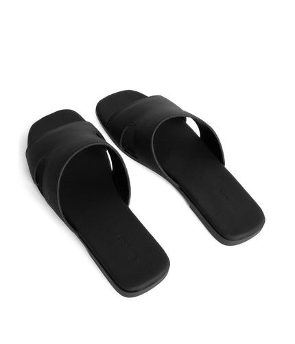 MIYO Women’s Vegan Sandals | Color: Black - variant::black