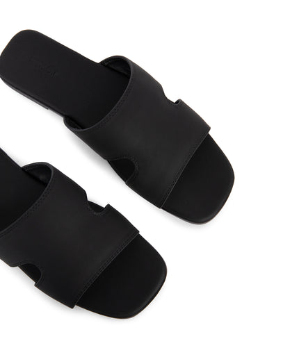 MIYO Women’s Vegan Sandals | Color: Black - variant::black