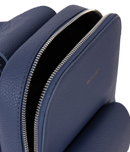 ALLAR Vegan Sling Bag - Grain | Color: Blue - variant::blueberry