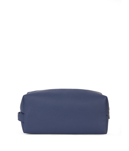 BLAIR Vegan Toiletry Case - Grain | Color: Blue - variant::blueberry