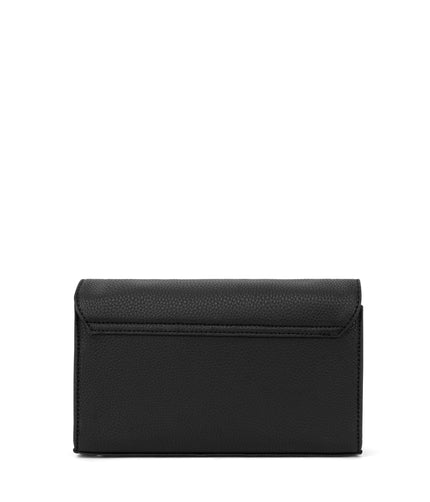 EMI Vegan Crossbody Bag - Grain | Color: Black - variant::black