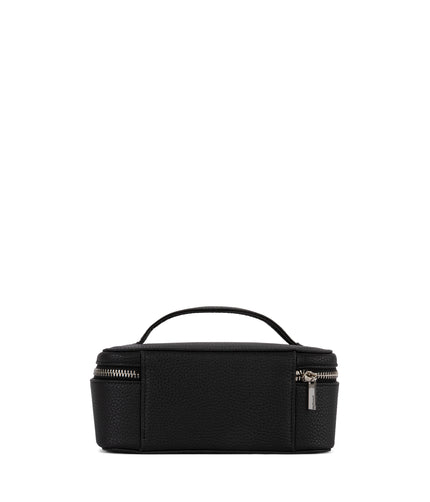 JULE Vegan Vanity Case - Grain | Color: Black - variant::black
