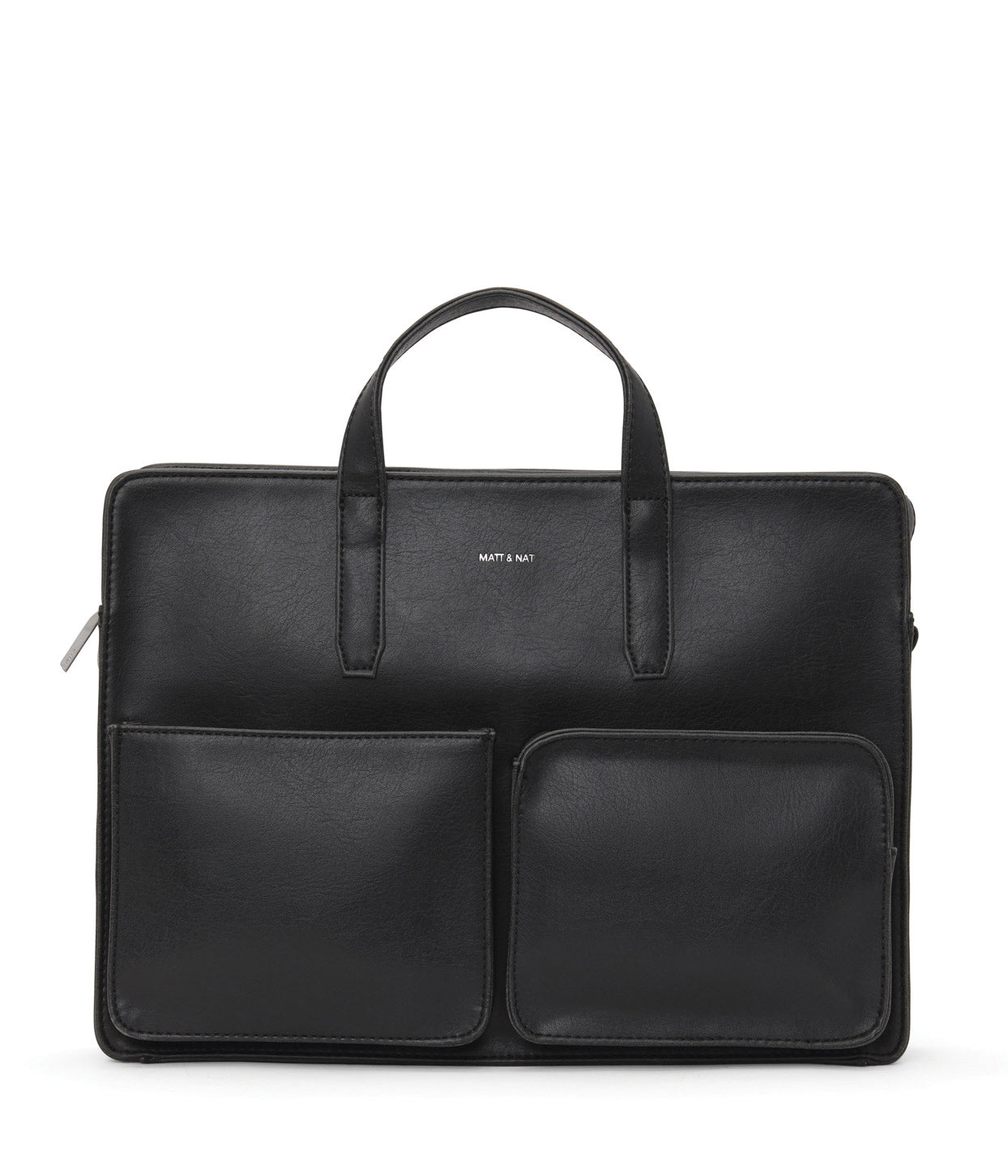 SOREN Vegan Briefcase Vintage Matt Nat Canada