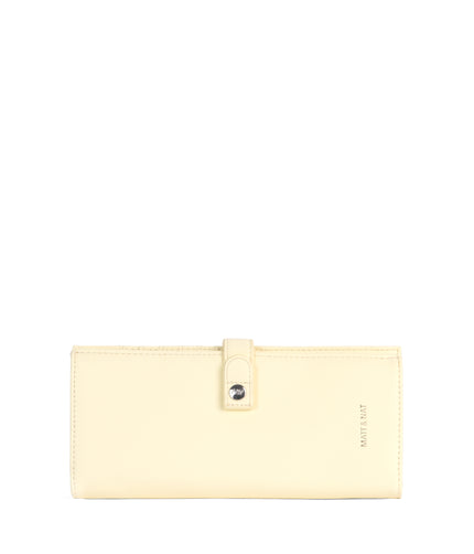 SOSI Vegan Folded Wallet - Forum | Color: Yellow - variant::jasmine