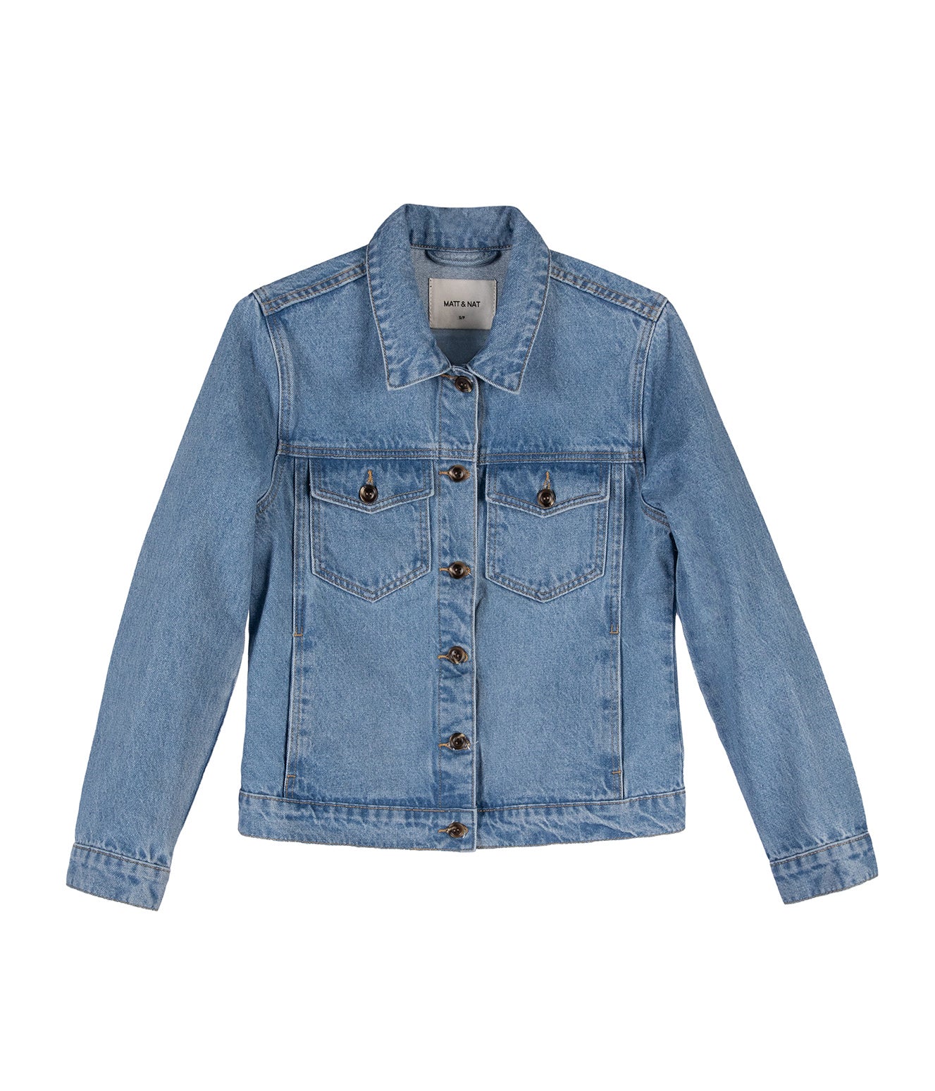 CORIO Women's Vegan Jacket | Color: Light blue - variant::light blue