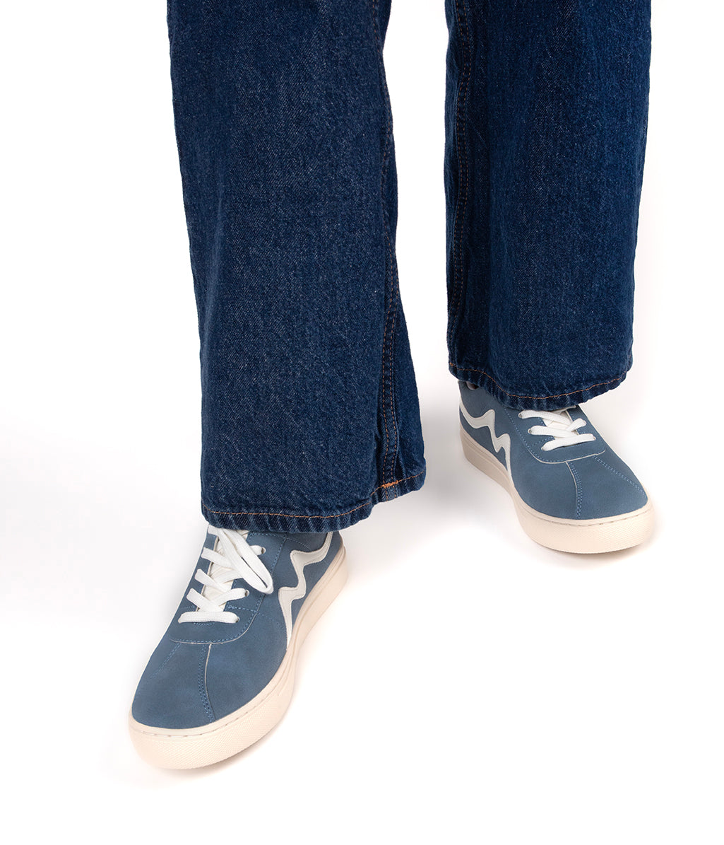 EIRA Women's Vegan Sneakers | Color: Blue - variant::blue