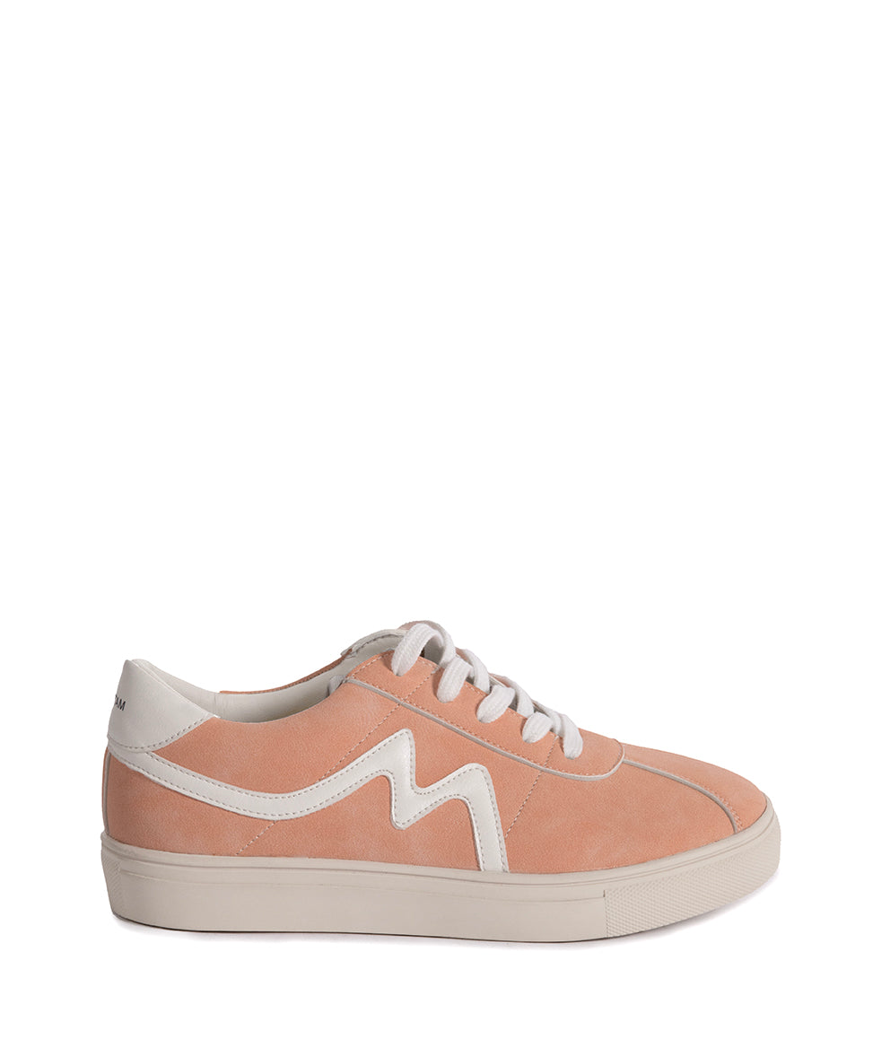 EIRA Women's Vegan Sneakers | Color: Peach - variant::peach