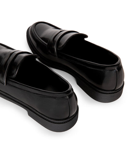 ISEO Women's Vegan Loafer| Color: Black - variant::black