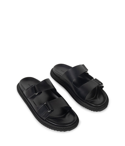 JOAO Men's Vegan Sandals | Color: Black - variant::black