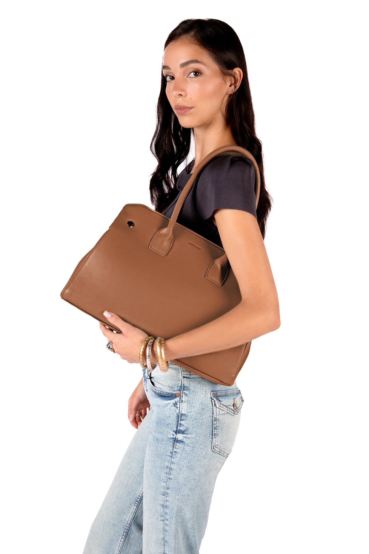 DILA Vegan Tote Bag – Forum | Color: Rum - variant::rum