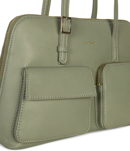 Imena Vegan Tote Bag - Forum | Color: Fennel - variant::fennel