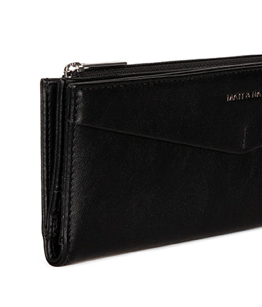 ROME Vegan Wallet - Forum | Color: Black - variant::black