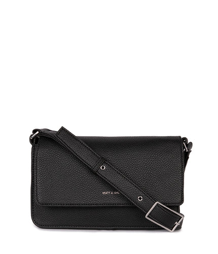 DAK Vegan Shoulder Bag – Grain | Color: Black - variant::black