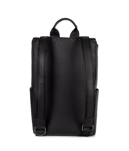 DEAN Vegan Backpack - Grain | Color: Black - variant::black