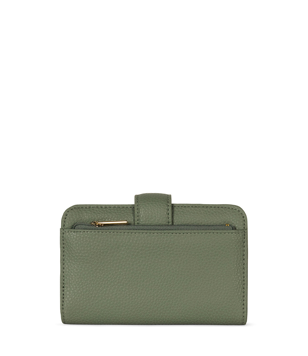 FLOATSM Small Vegan Wallet - Grain | Color: Olivine - variant::olivine