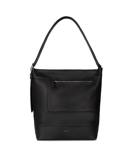 JACO Vegan Tote Bag – Grain | Color: Black - variant::black