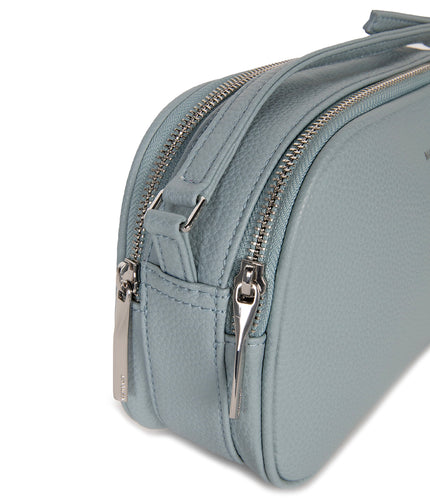 PAIR Vegan Crossbody Bag - Grain | Color: Aquamarine - variant::aquamarine