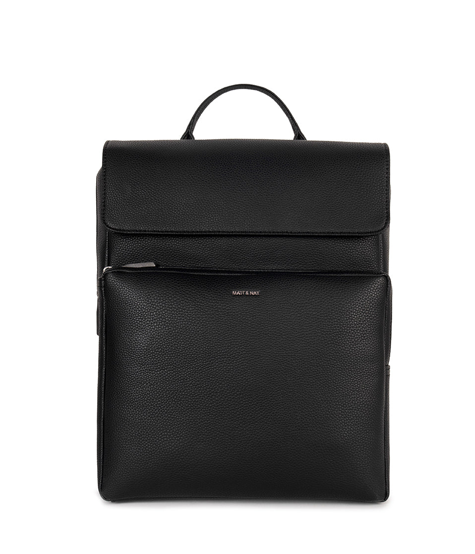 PAXX Vegan Backpack - Grain | Color: Black - variant::black