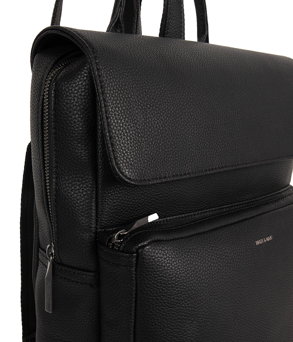 PAXX Vegan Backpack - Grain | Color: Black - variant::black