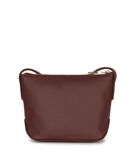 SAM Vegan Crossbody Bag - Grain | Color: Cherry - variant::cherry