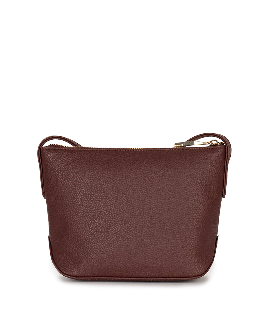 SAM Vegan Crossbody Bag - Grain | Color: Cherry - variant::cherry