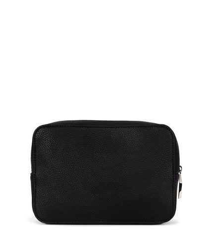 SAMUEL Vegan Pouch – Grain | Color: Black - variant::black