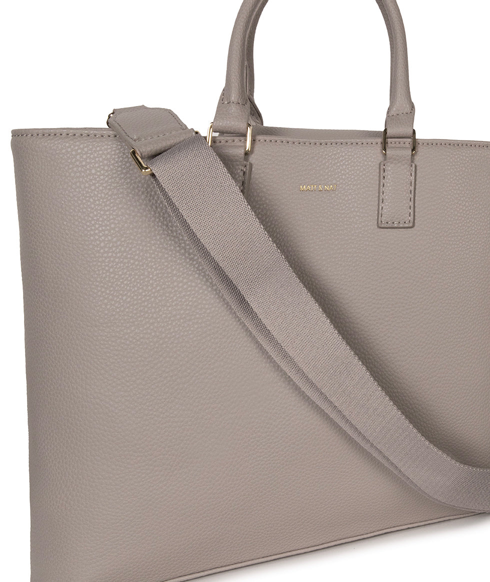 SEVYN Vegan Satchel - Grain | Color: Plateau - variant::plateau