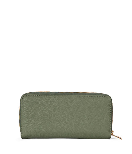 SUBLIME Vegan Wallet - Grain | Color: Olivine - variant::olivine