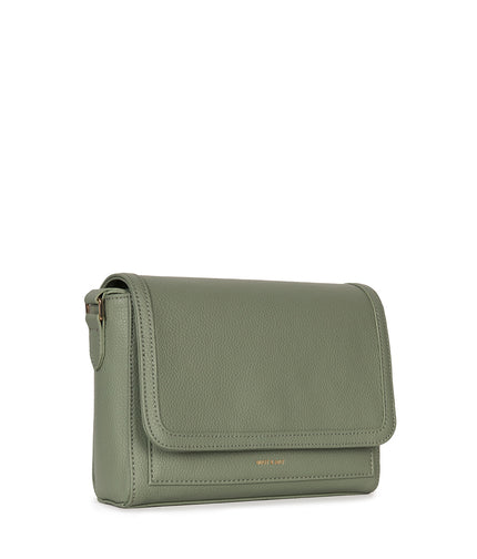 SUNNY Vegan Shoulder Bag – Grain | Color: Olivine - variant::olivine