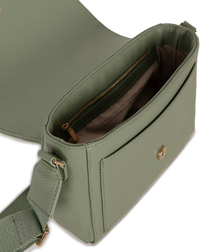 SUNNY Vegan Shoulder Bag – Grain | Color: Olivine - variant::olivine