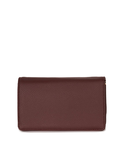 BEE Vegan Crossbody Bag - Grain | Color: Cherry - variant::cherry