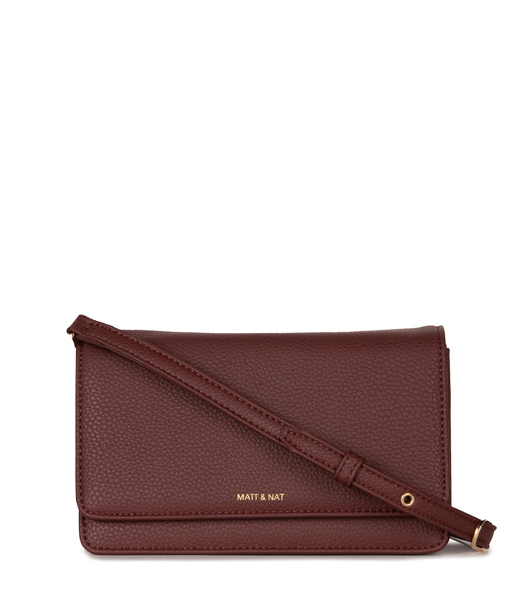 BEE Vegan Crossbody Bag - Grain | Color: Cherry - variant::cherry