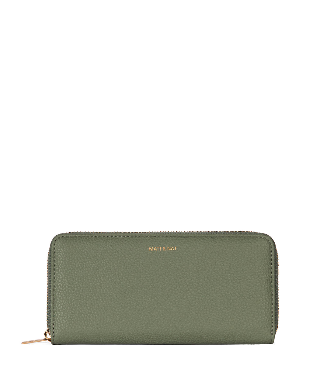 CENTRAL Vegan Wallet - Grain | Color: Olivine - variant::olivine