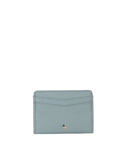 JUNYA Vegan Card Holder - Grain | Color: Aquamarine - variant::aquamarine