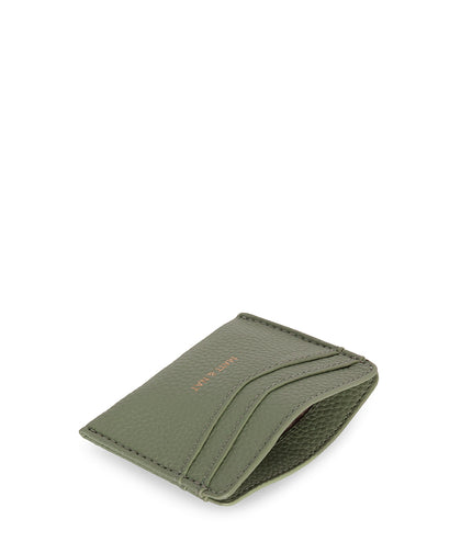 JUNYA Vegan Card Holder - Grain | Color: Olivine - variant::olivine