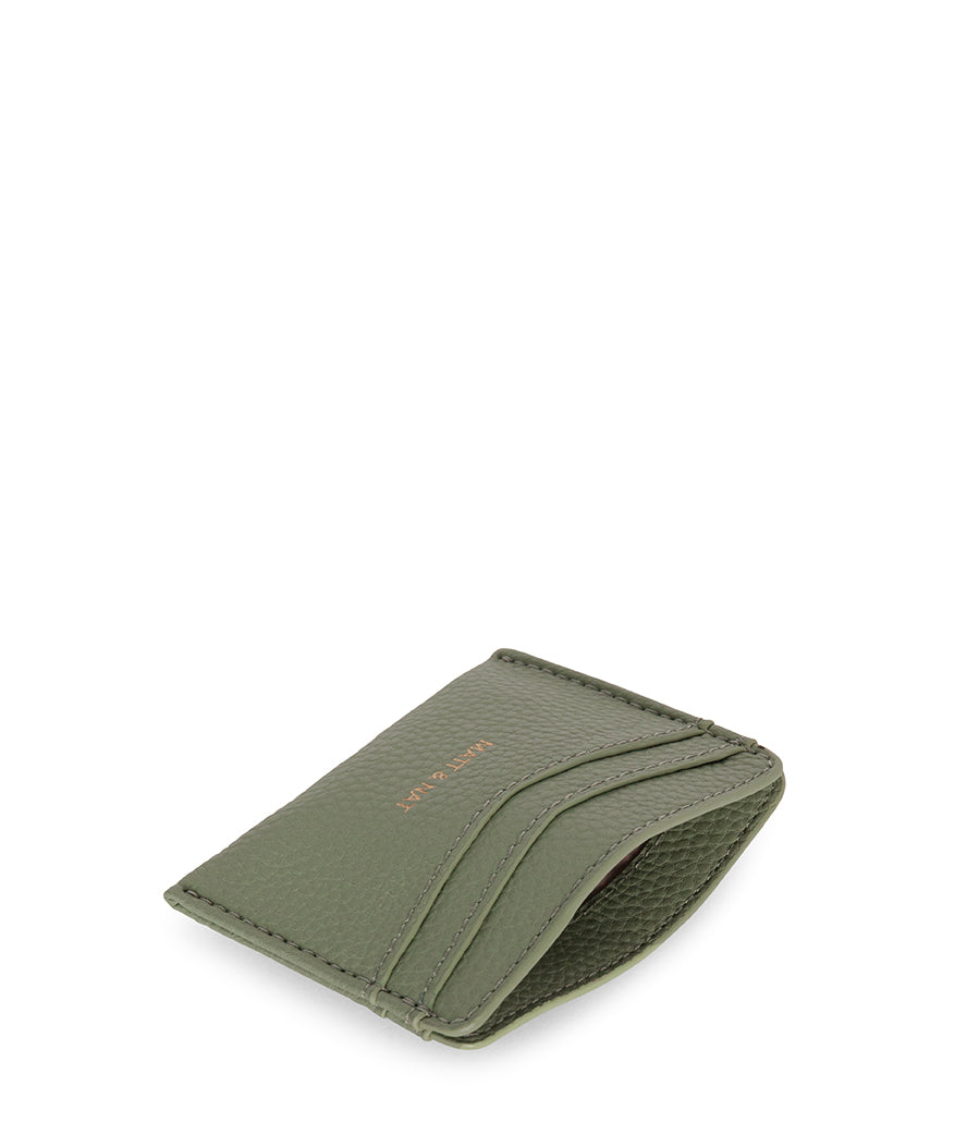 JUNYA Vegan Card Holder - Grain | Color: Olivine - variant::olivine
