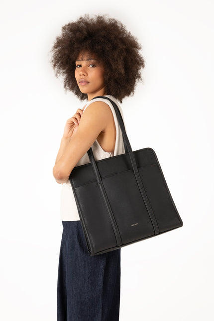 LUSIK Vegan Tote Bag – Grain | Color: Plateau - variant::plateau